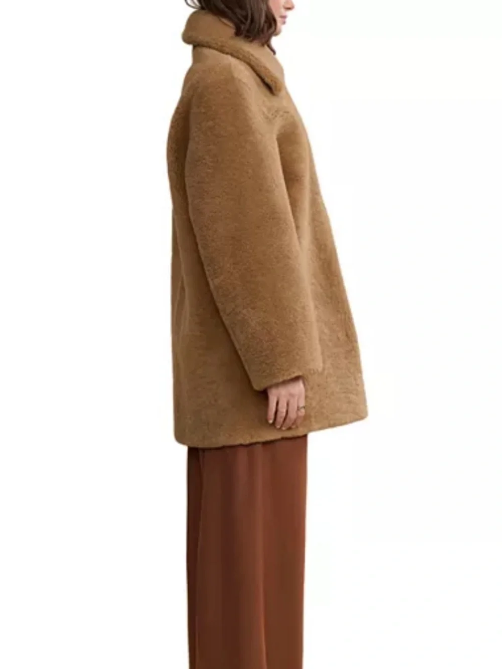Jenni Kayne Aurora Reversible Shearling Coat size XS